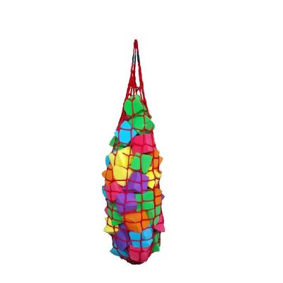 China Foam outdoor cube play net bag for ninja course indoor playground made of 15mm polyester rope for sale