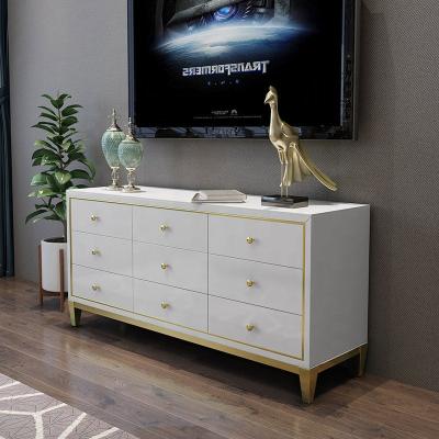 China (Other) Factory Directly Sale High Quality Adjustable Dining Room Sideboard Cabinet Sideboard Furniture Living Room Furniture Table Set for sale