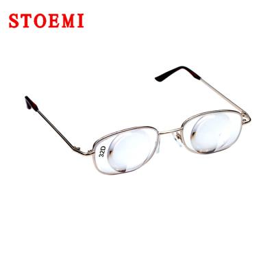 China STOEMI 6535/32D 32D High Reading Glass Diopter Reading Glasses for Amblyopia, Low Vision and Low Vision People for sale