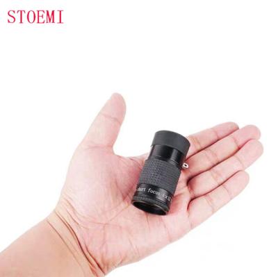 China Pocket 4X Portable Short Range and Far Focus Observation STOEMI 8112 Monocular Range Telescope for Short and Far Range Observation for sale