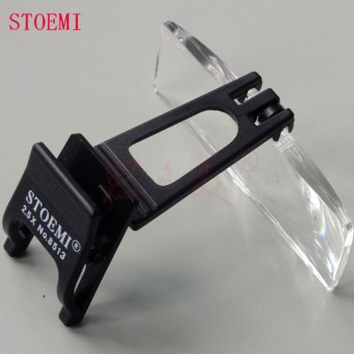 China STOEMI 8513 Lightweight Detachable 2.5X Glasses Type Magnifier Spectacle Magnifier / Monocle Magnifier for sale