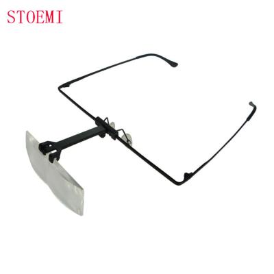 China STOEMI 8531 Head Port 1.5X Head Set Type Binocular Loupe Magnifying Glass Magnifier / Wear Magnifying Glass for sale