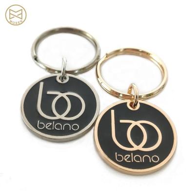 China Nickel free hot sale enamel metal jewelry zinc alloy custom charm for key chain for sale