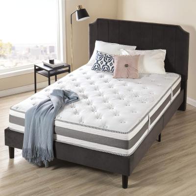 China Wholesale Price Traditional King Queen Twin Double Size Latex Gel Memory Foam Pocket Spring Hotel Bed Mattress With Cover In A Box for sale