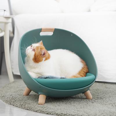 China Travel Wholesale Cat Bed House Egg Chair Sofa For Small Dogs Chair Pet Bowl Chair for sale