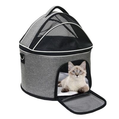 China Warm Breathable Portable Bike Carrier Box Pet Cage For Sale Dog Cage Kennel Cat Carrier For Car for sale