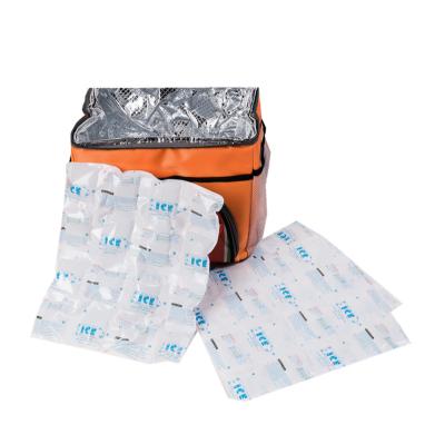 China Insulated Custom Gel Ice Pack Water Injection Ice Bag Ice Cube Bags for sale