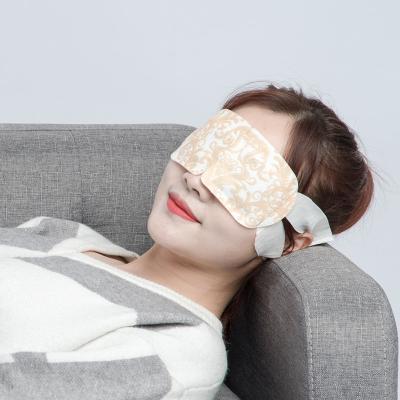 China Custom Anti-Puffiness Warm Rose And Lavender Eye Steam Mask For Dry Eyes for sale