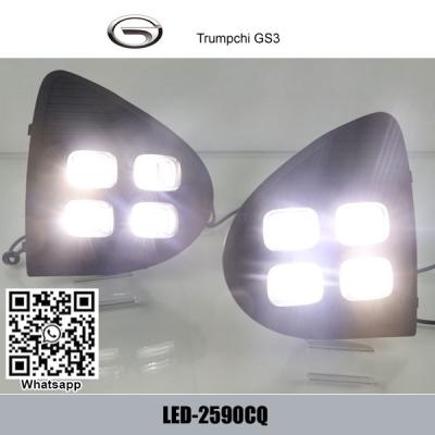 China GAC Trumpchi GS3 Car LED DRL day time running lights driving daylight fog lamps for sale