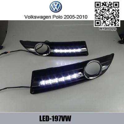 China Volkswagen VW Polo DRL LED Daytime driving Lights Car front daylight for sale