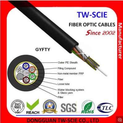 Cina Multi cavi a fibre ottiche dielettrico non corazzato 2 - 288 il centro GYFTY del filo in vendita