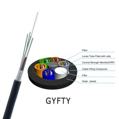 China GYFTY Loose Tube Non - Metallic & Non - Armored Outdoor Fiber Optic Cable for sale