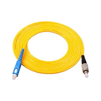 China SC UPC FC APC SM Duplex Single Mode/ Multi Mode Fiber Optic Patch Cord for sale