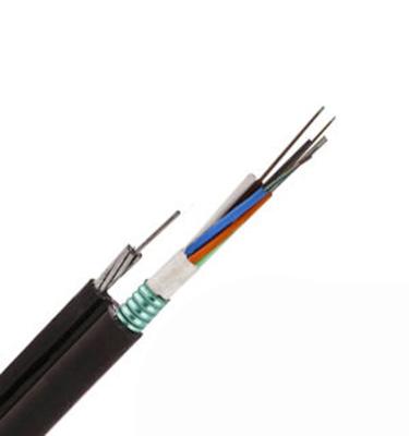 China 12 24 72 96 Core FIG8 Aerial GYTC8S Loose Tube Stranded Fiber Optical Cable for sale