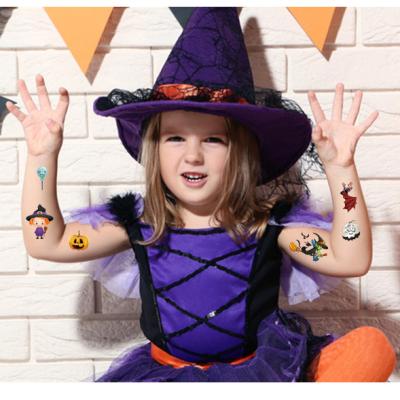 China Durable Temporary Halloween Sticker On Skin Halloween Pattern for sale