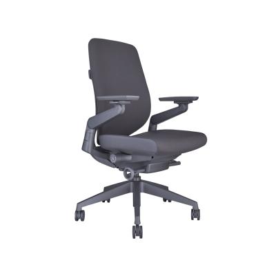 China Modern Mesh Office Chair (Height) PU Ergonomic Upholstery Adjustable Back Adjustable Swivel Mid for Manager for sale