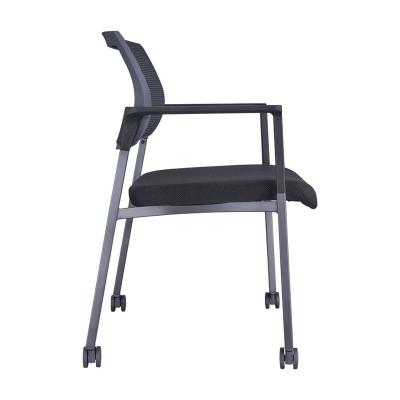 China Foldable Eagleseating High Mesh Training Unique Modern Designed Stackable Bungee Chair With Casters for sale