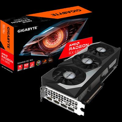 China Workstation Radeon Gaming OC GDDR6 16GB Memory RX 6800XT Graphics Cards for sale