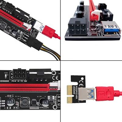 China Accessory ready to ship Ver 009s pci-e 1x to pcie express 16x 1x16 009s riser card plus adapter riser card in stock for sale