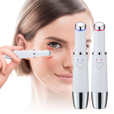 China Blood Vessel Removal USB Rechargeable Eye Beauty Instrument Red and Blue Light to Remove Dark Circles Under Eye Bag Heating Eye Massager Beauty I for sale