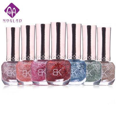 China New BK Style Sand Crystal Sand Glitter Nail Polish Factory for sale