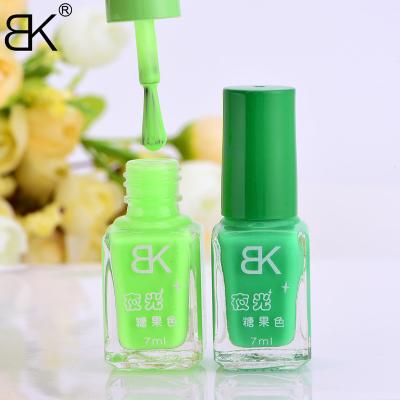 China NAIL New Arrival 7ml Fluorescence Nail Polish/BK Nail Polish for sale