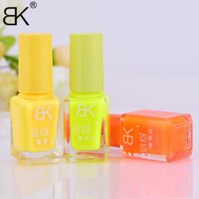 China NAIL BK 7ml Hot Glow in the Dark Luminous Nail Polish with 20 Colors for sale