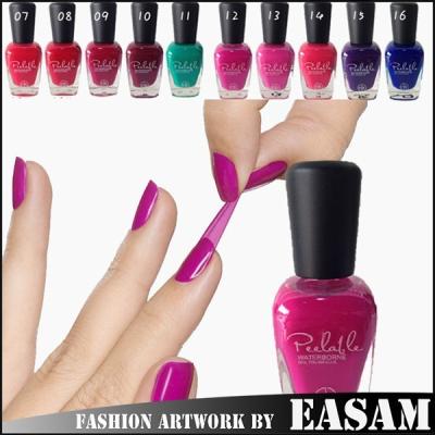 China Easam Water Based Wholesale Peel Off Water Based Nail Polish for sale