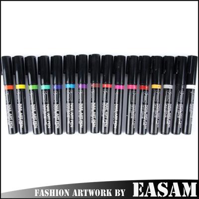 China Non-Toxic Fashion Nail Art Water Based Organic Pen for sale