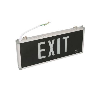 China Silk Printed Customized Emergency LED Emergency Rechargeable Battery Safety Exit Lamp WM13 for sale