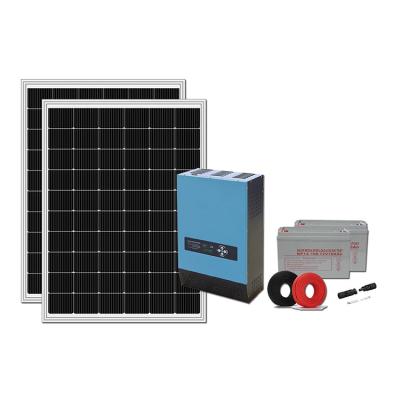 China 5kw Home Off Grid Solar Power Energy System With Solar LiFePO4 Or Lead Acid Battery for sale