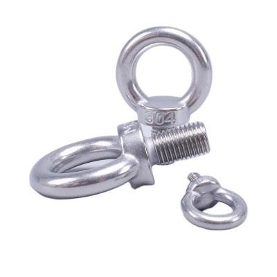 China General Industry DIN580 304 Stainless Steel Lifting Eye Bolt M8 for sale