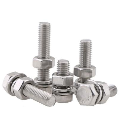 China High tensile stainless steel stainless steel grade a4-80 stainless steel bolts ss316 hex bolt for sale