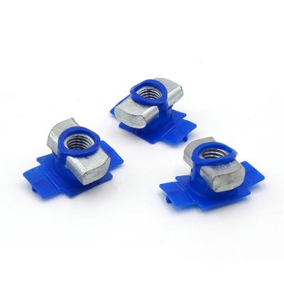 China Factory Price Heavy Industry Plastic Wing Channel Nut For Solar Panel Mounting System for sale