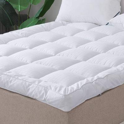 China Foldable Single Fiber Fill Bed Mattress Topper With Competitive Price From China Supplier for sale