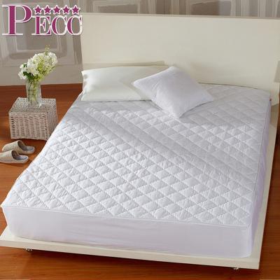 China 100% Soft Cotton Anti Dust Mite Hotel Bed Customized Mattress Protector for sale