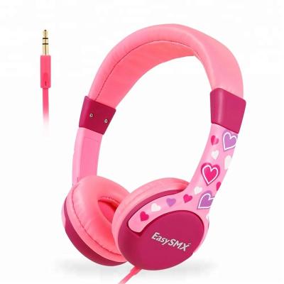 China Safe Volume Limiting Child's Earphone Multifunctional Headset Wired Headphones For Kids for sale