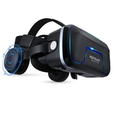 China 3D Movie/3D Games New Version 3D VR Glass Virtual Reality Watching Glasses With Built-in Headset 120 Degree Field Of View for sale