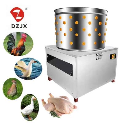 China DZJX hot sale chicken stainless steel poultry feather plucker/chicken drum plucking machine/quails/pigeon feather plucker for sale for sale