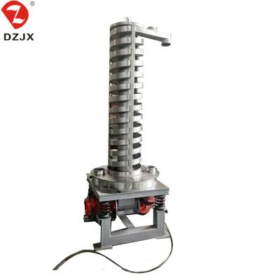 China Fire Resistant Vibrating Spiral Vertical Lift for Conveying Powder and Particles for sale