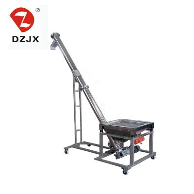 China High Quality Fire Resistant Auger Inclined Conveyor For Wheat Flour Powder for sale