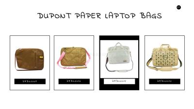 China dupont tyvek laptop bag for sale