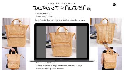 China dupont tyvek handbag for sale