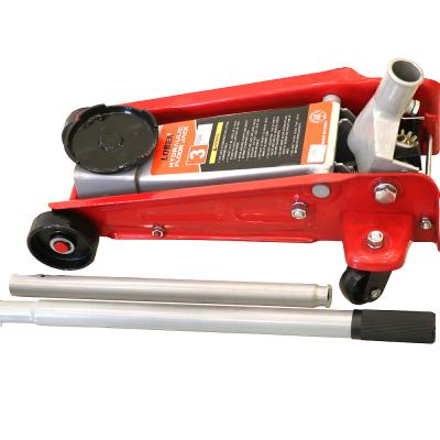 China Vehicle Repair Jack Factory Red Color 3T Hydraulic Car Floor Jacks With CE Certificate for sale