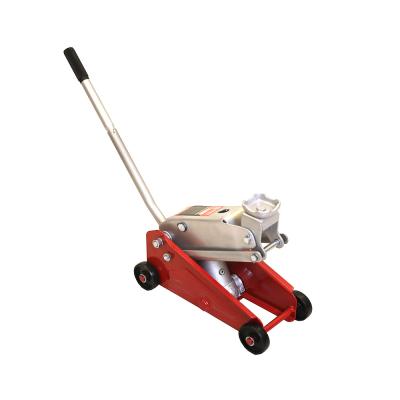 China 2250kg Lightweight Aluminum Trolley Jack Aluminum Center Top Hydraulic Floor Jack for sale