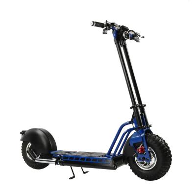 China New Unisex Off Road Fat Tire Kick Foldable Portable Electric Scooters Two Wheels Adult Electric Motorcycles for sale