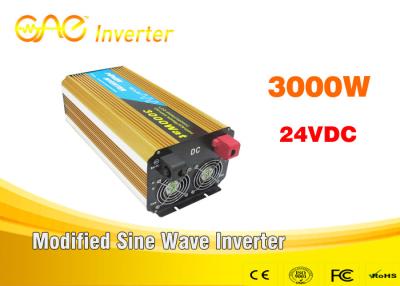 China 3000 watt inverter pure sine wave with AC charger /  LCD Display for sale