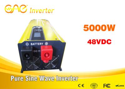 China 3000w 5000 Watt Pure Sine Wave Inverter  With Charge 64 Bit DSP Control Chip for sale