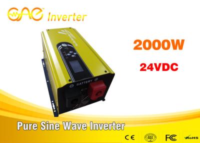 China Single Phase UPS Solar Inverter pure sine wave dc ac 24vdc to 240v inverter generator 2000w for sale