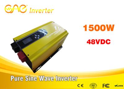 China Off grid solar inverter 1000w 1500w 50H Z/ 60HZ , 48v - 240v power dc ac inverter for sale